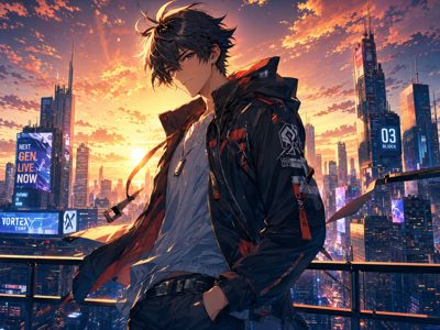 探花动漫-都市黄昏少年行热血短片